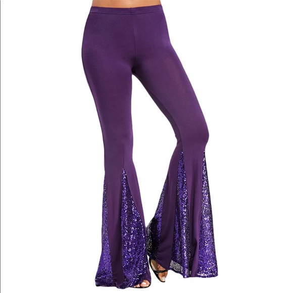 lavender bell bottoms